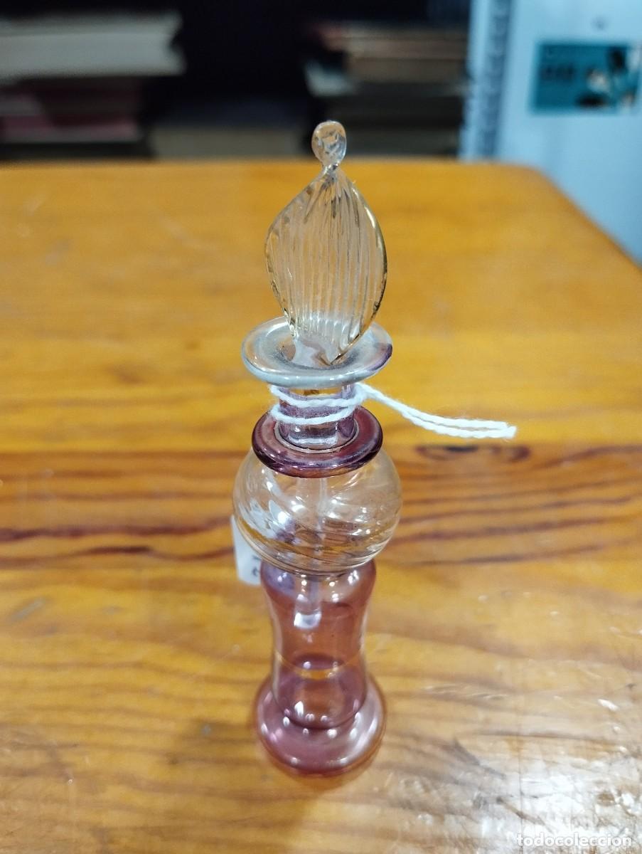 Antiquit&eacute;s: PERFUMERO EGIPCIO CRISTAL SOPLADO.