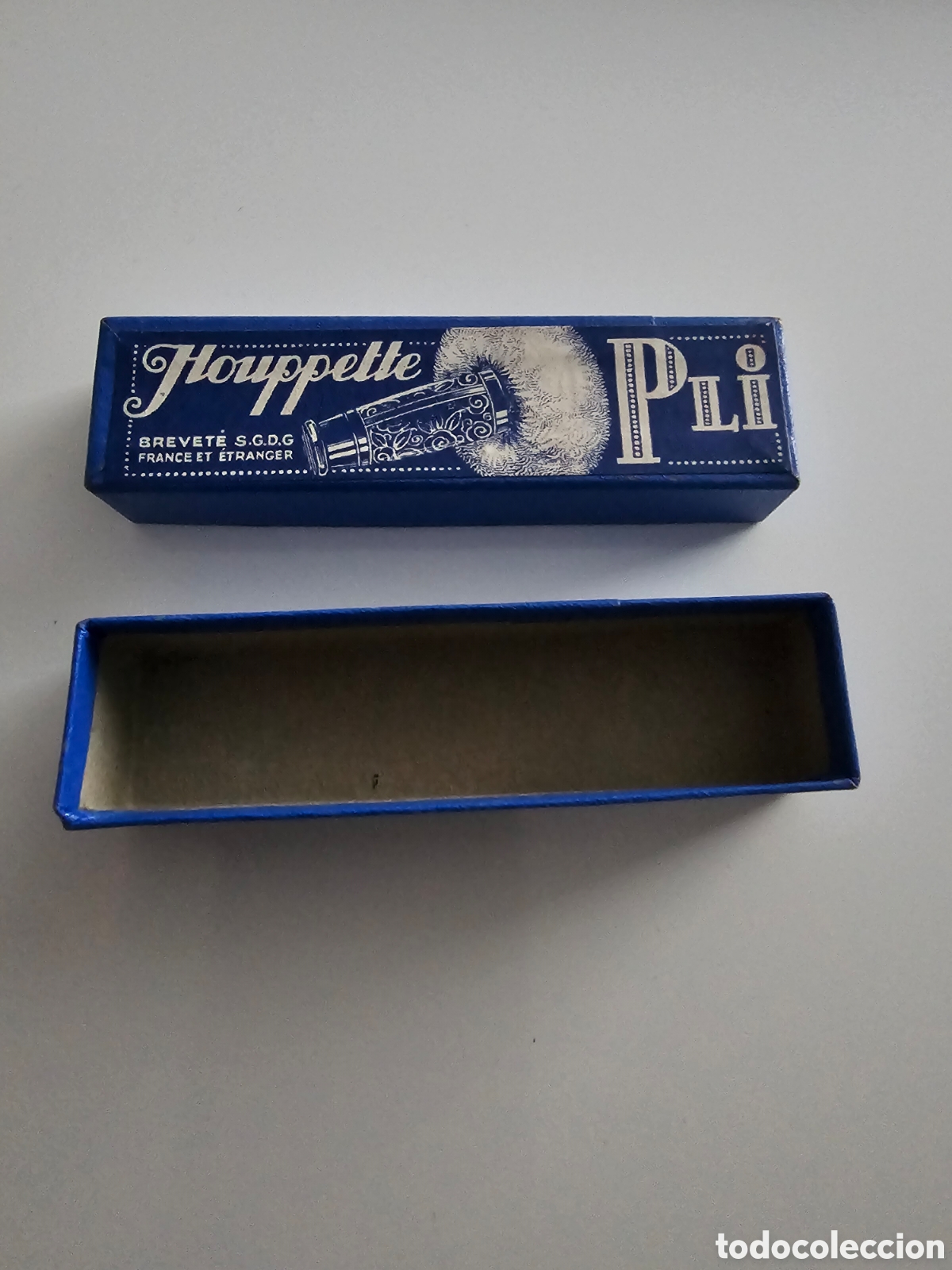 Antig&uuml;edades: Caja de borla de polvos - Foto 2