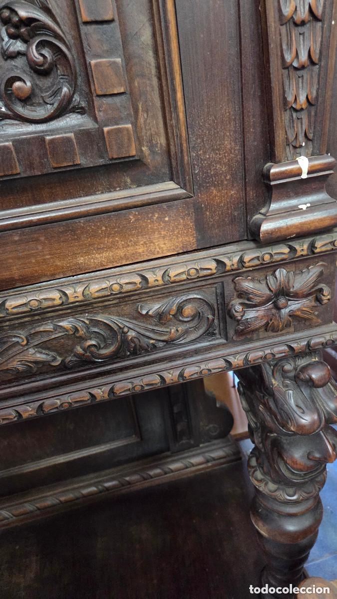 Antig&uuml;edades: mueble bar estilo renacimiento - Foto 7