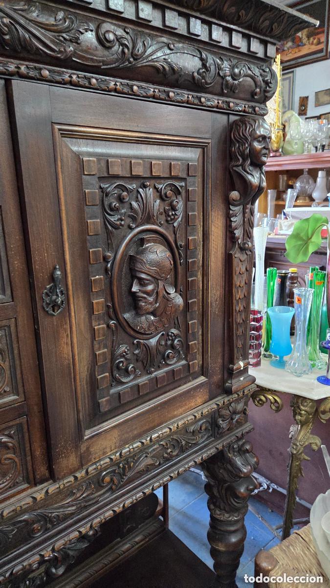 Antig&uuml;edades: mueble bar estilo renacimiento - Foto 11