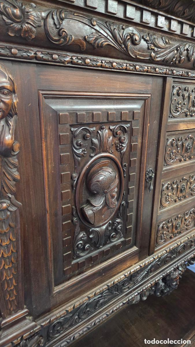 Antig&uuml;edades: mueble bar estilo renacimiento - Foto 17