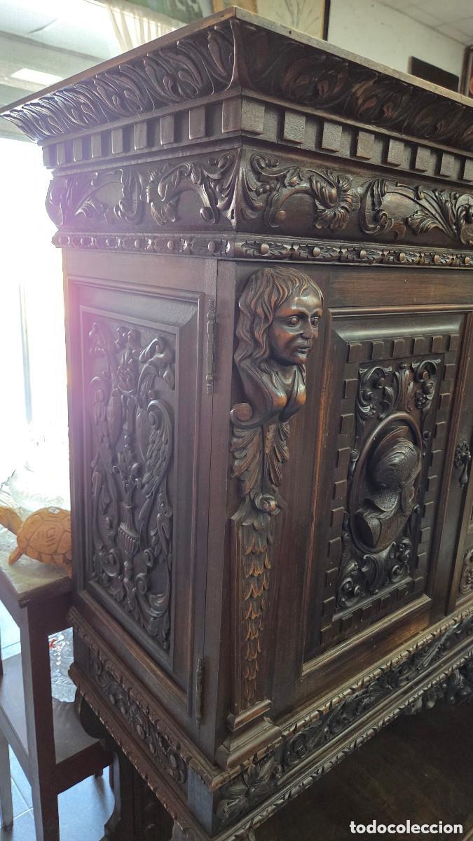 Antig&uuml;edades: mueble bar estilo renacimiento - Foto 22