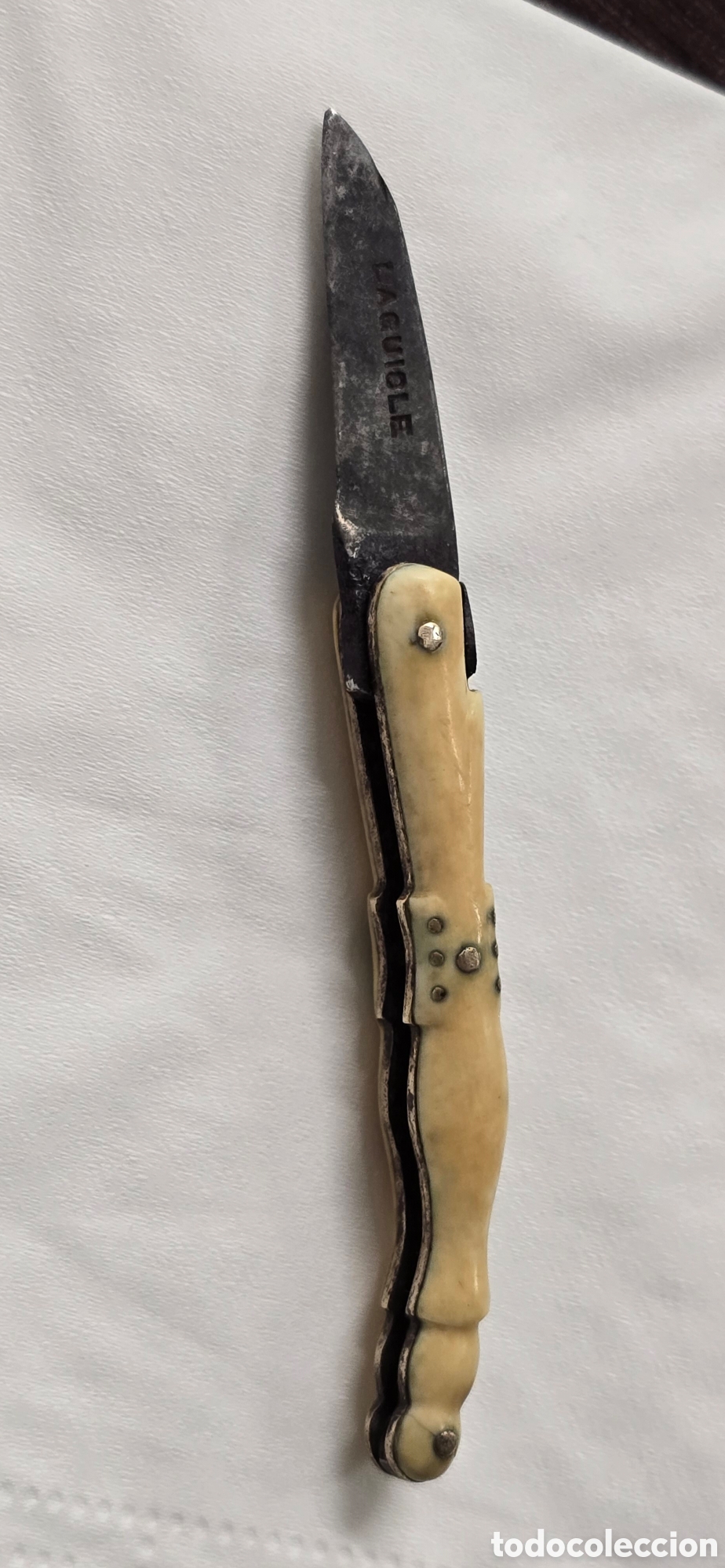 Antiques: Navaja Antigua Francesa LAGUIOLE &rdquo;Jambette&rdquo; - Colecci&oacute;n Vintage
