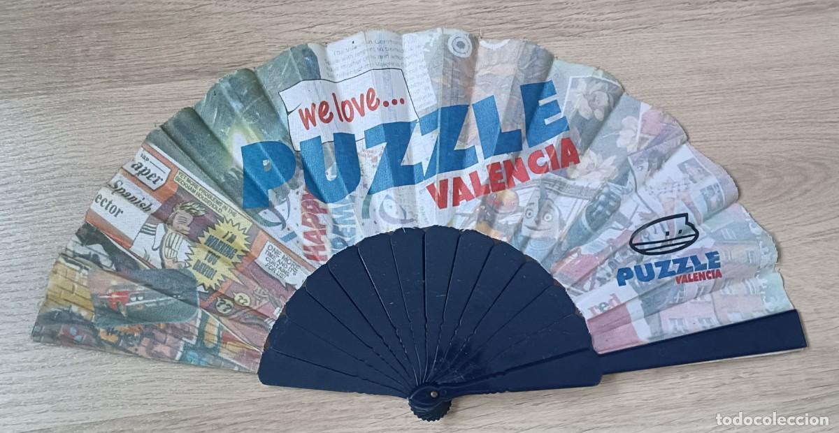 Antiquit&auml;ten: Abanico Discoteca PUZZLE, Valencia, Ruta Destroy del Bakalao
