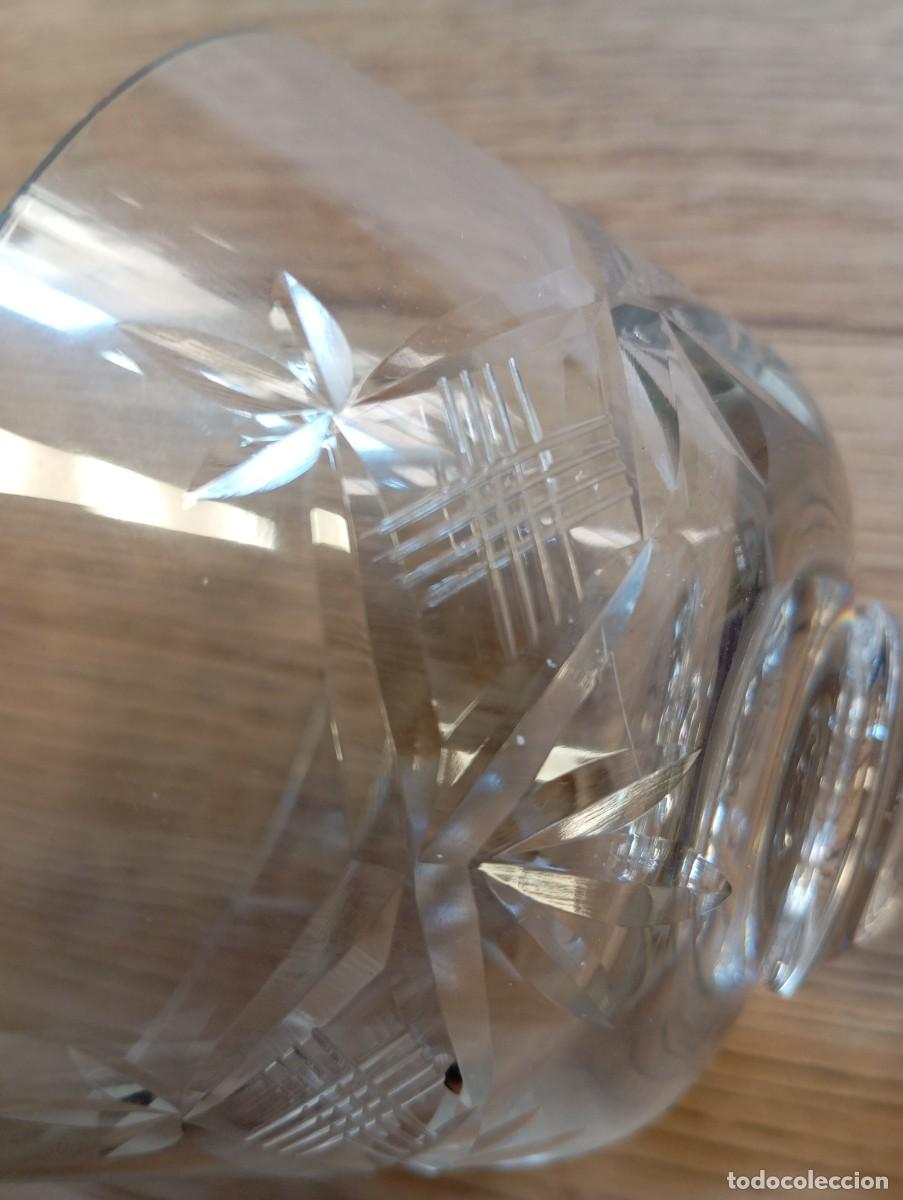 Antig&uuml;edades: 2 copas de cristal estilo vintage - Foto 4