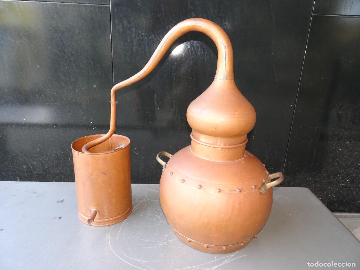 Antiques: Alambique Cobre Artesanal 20L Aprox.