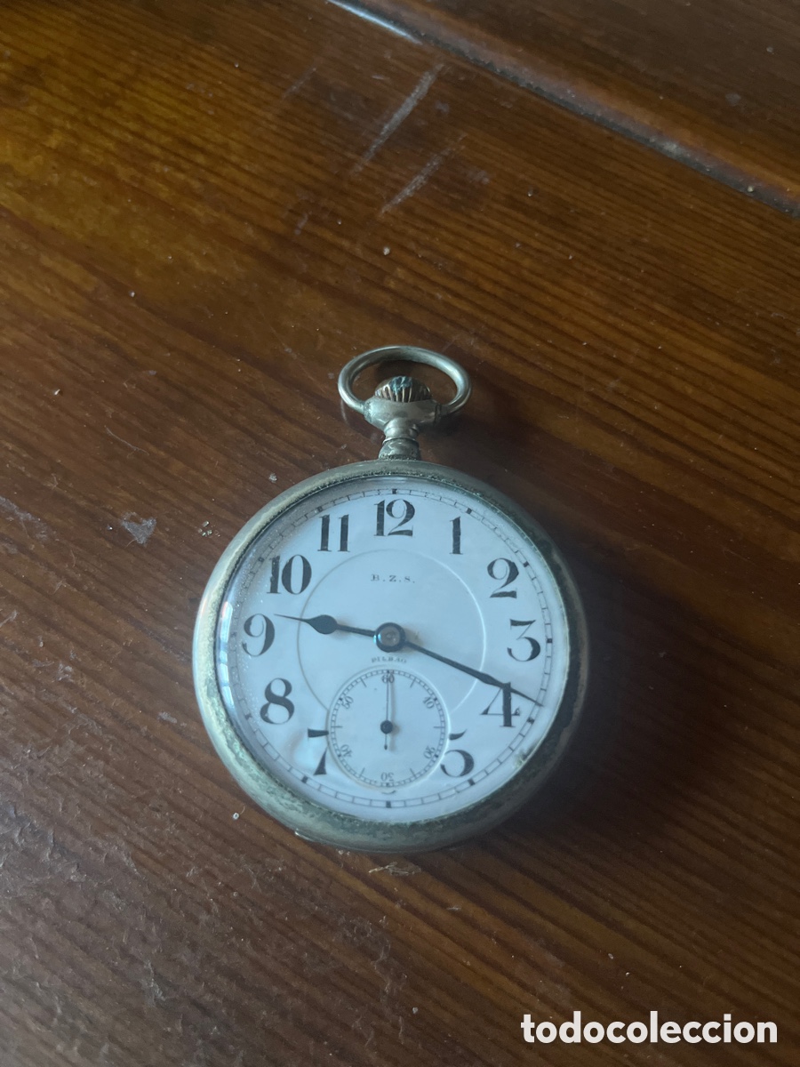 Antig&uuml;edades: Reloj de bolsillo B.Z.S - Foto 1