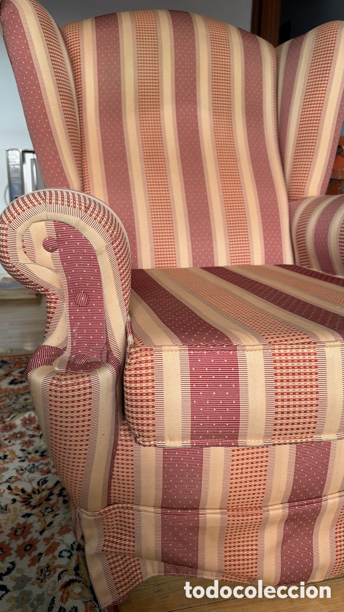 Antig&uuml;edades: Sill&oacute;n orejero individual - Foto 2