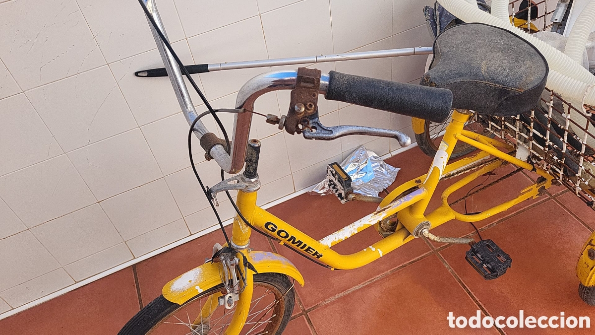 Antig&uuml;edades: Bicicleta de tres ruedas Gomier - Foto 6