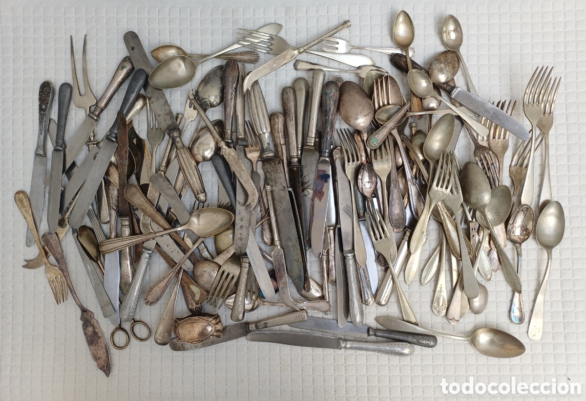 Antig&uuml;edades: Cubiertos antiguos para manualidades