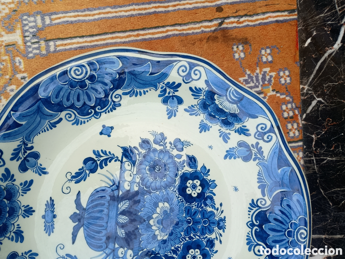 Antig&uuml;edades: Plata Holanda Delf firmado - Foto 2