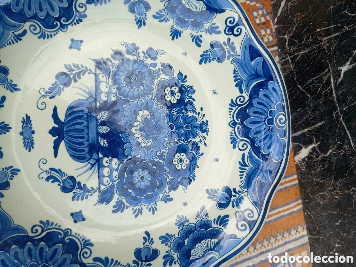 Antig&uuml;edades: Plata Holanda Delf firmado - Foto 3