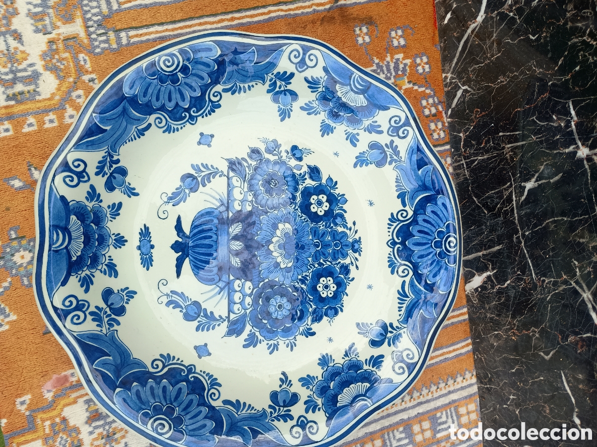Oggetti Antichi: Plata Holanda Delf firmado