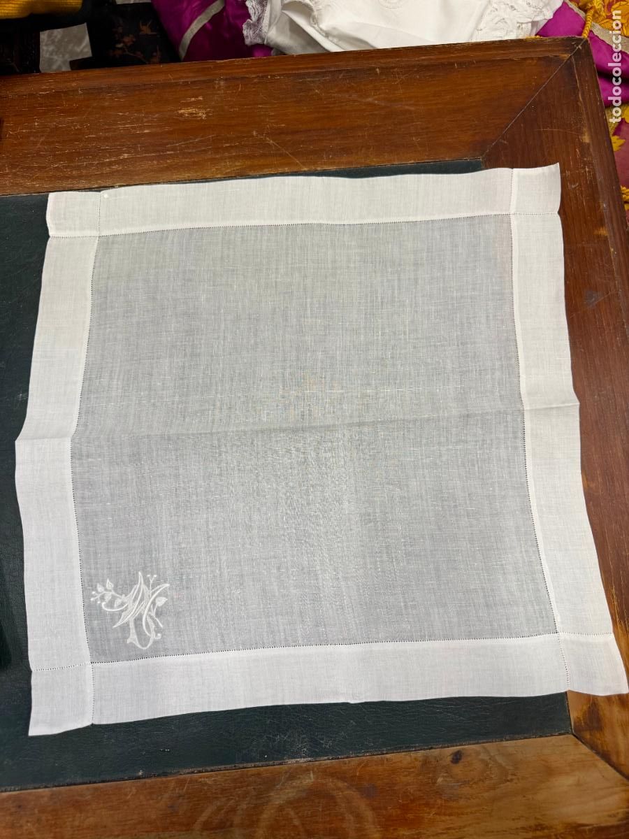 Oggetti Antichi: PA&Ntilde;O PARA LA LITURGIA - MEDIDA 38 CM - RELIGIOSO