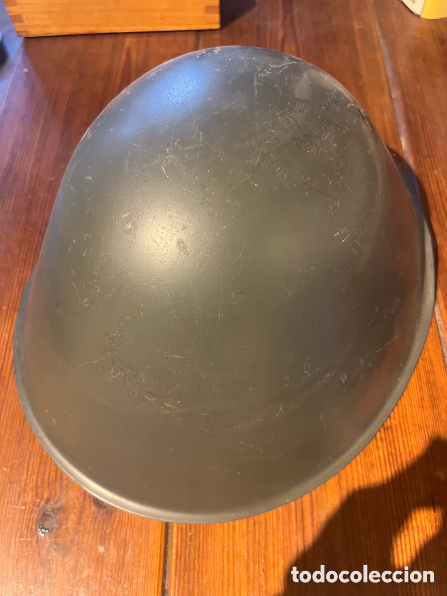 Oggetti Antichi: Casco Militar M56/66 original de la Alemania Oriental (RDA) - Guerra Fr&iacute;a