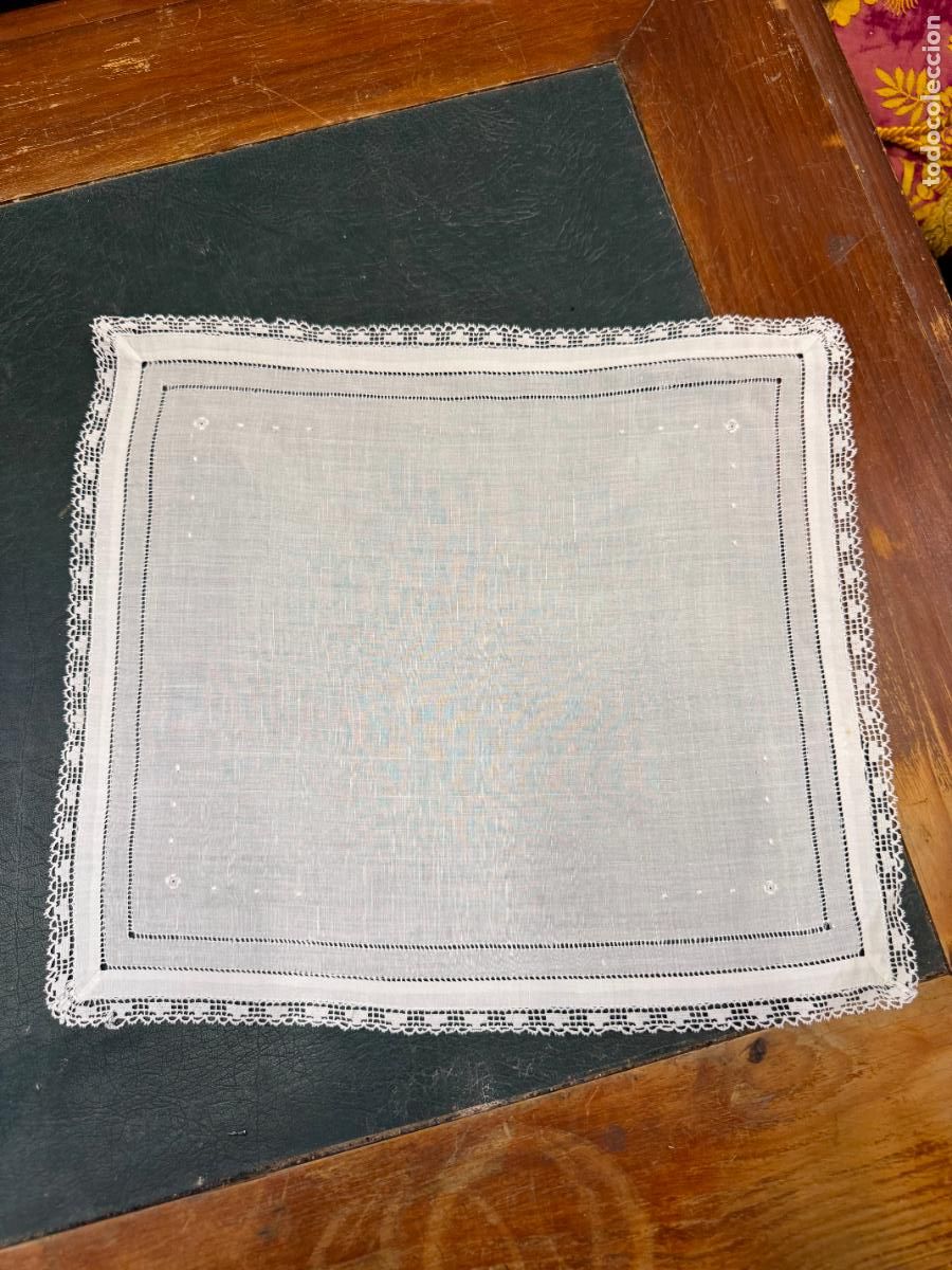 Antiques: PA&Ntilde;O PARA LA LITURGIA - MEDIDA 31 CM - RELIGIOSO