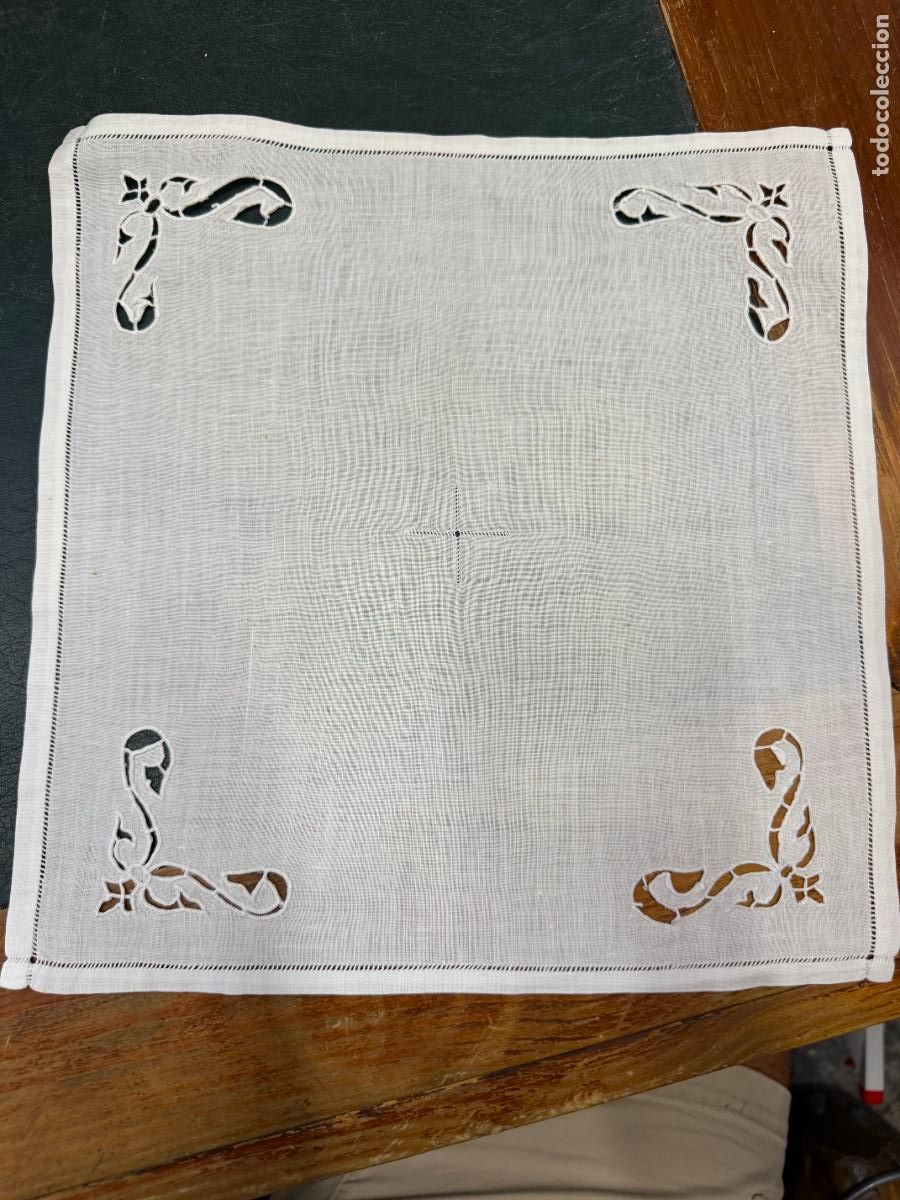 Oggetti Antichi: PA&Ntilde;O BORDADO PARA LA LITURGIA - MEDIDA 28 CM - RELIGIOSO