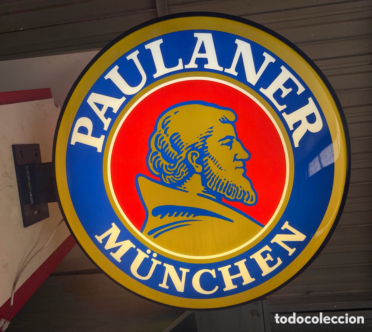 Antig&uuml;edades: R&oacute;tulo Luminoso Paulaner M&uuml;nchen