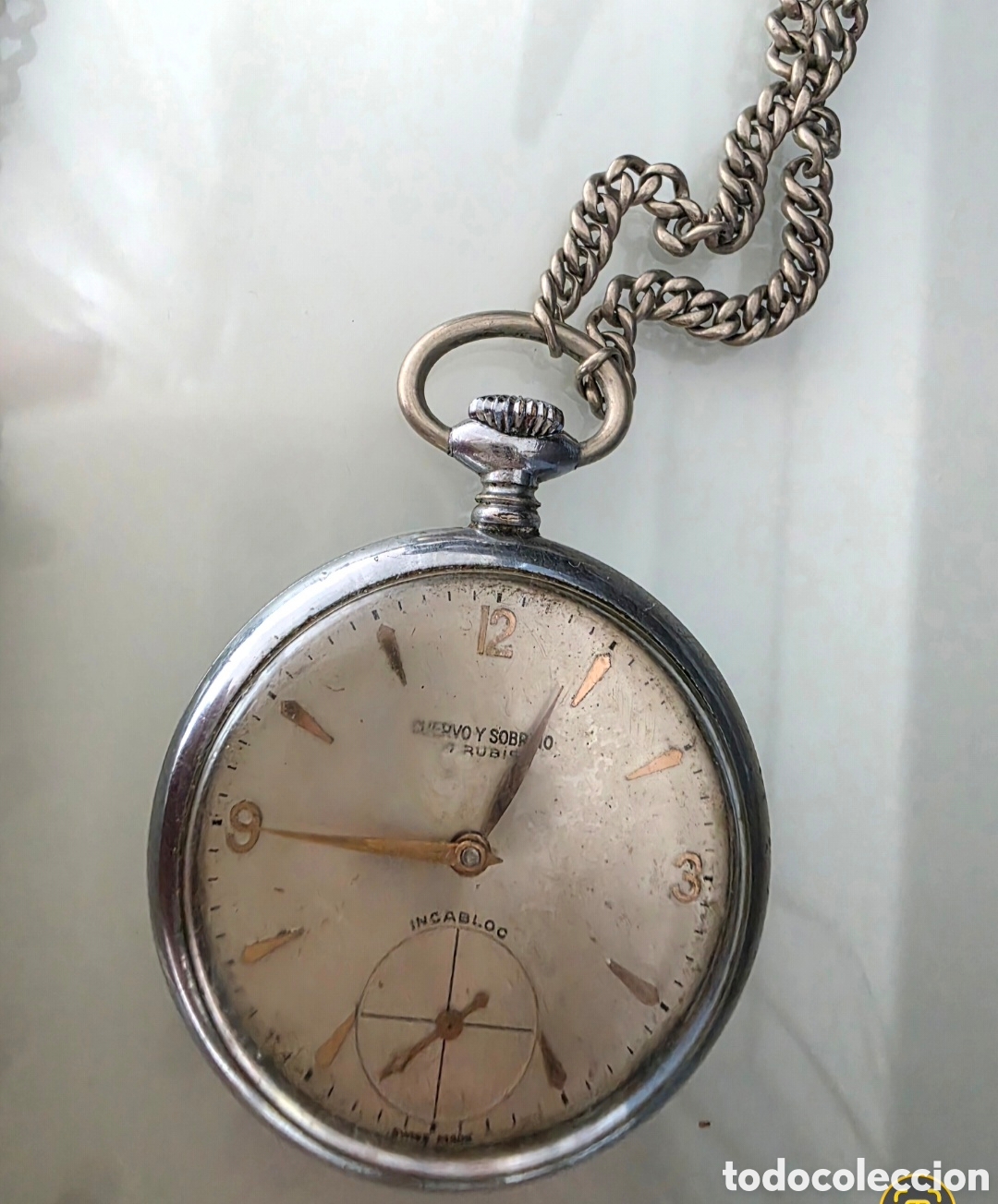 Antig&uuml;edades: Reloj cuervo y sobrinos