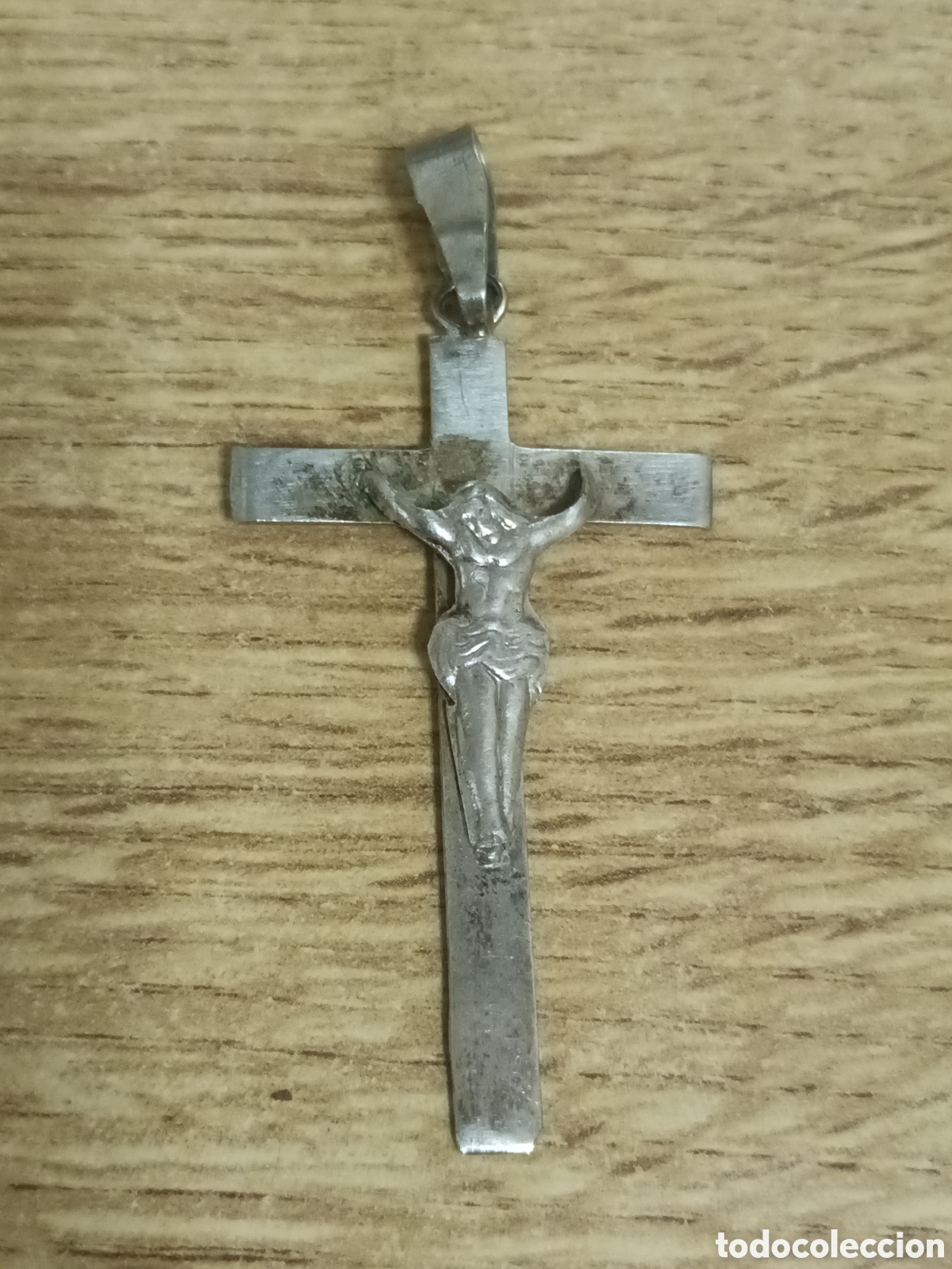Antiques: ANTIGUO CRUCIFIJO PLATA 925