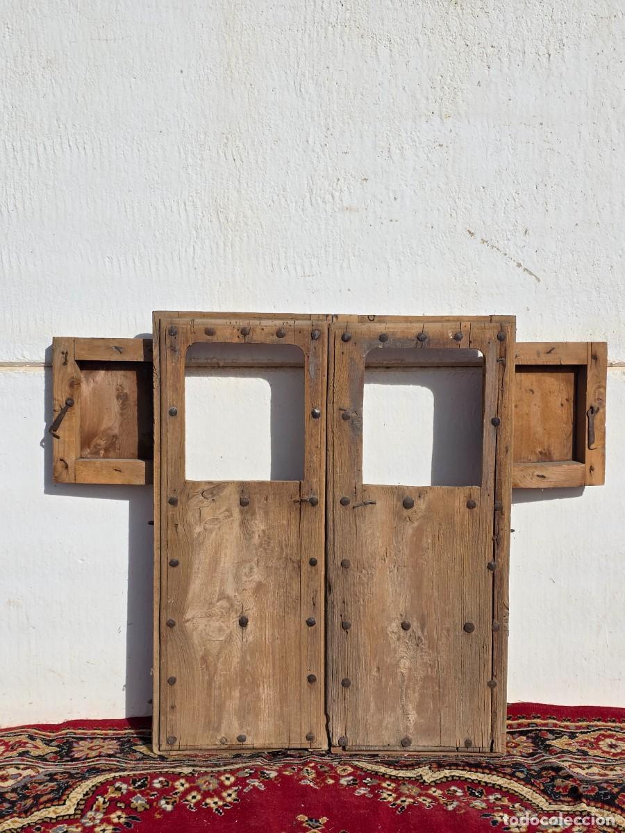 Antig&uuml;edades: Ventana antigua de madera - Foto 5