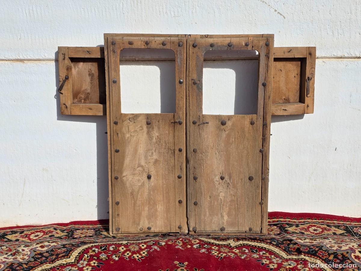 Antig&uuml;edades: Ventana antigua de madera - Foto 6