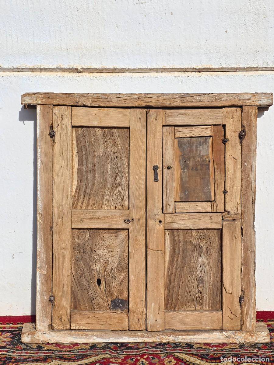 Antig&uuml;edades: Ventana antigua de madera - Foto 4