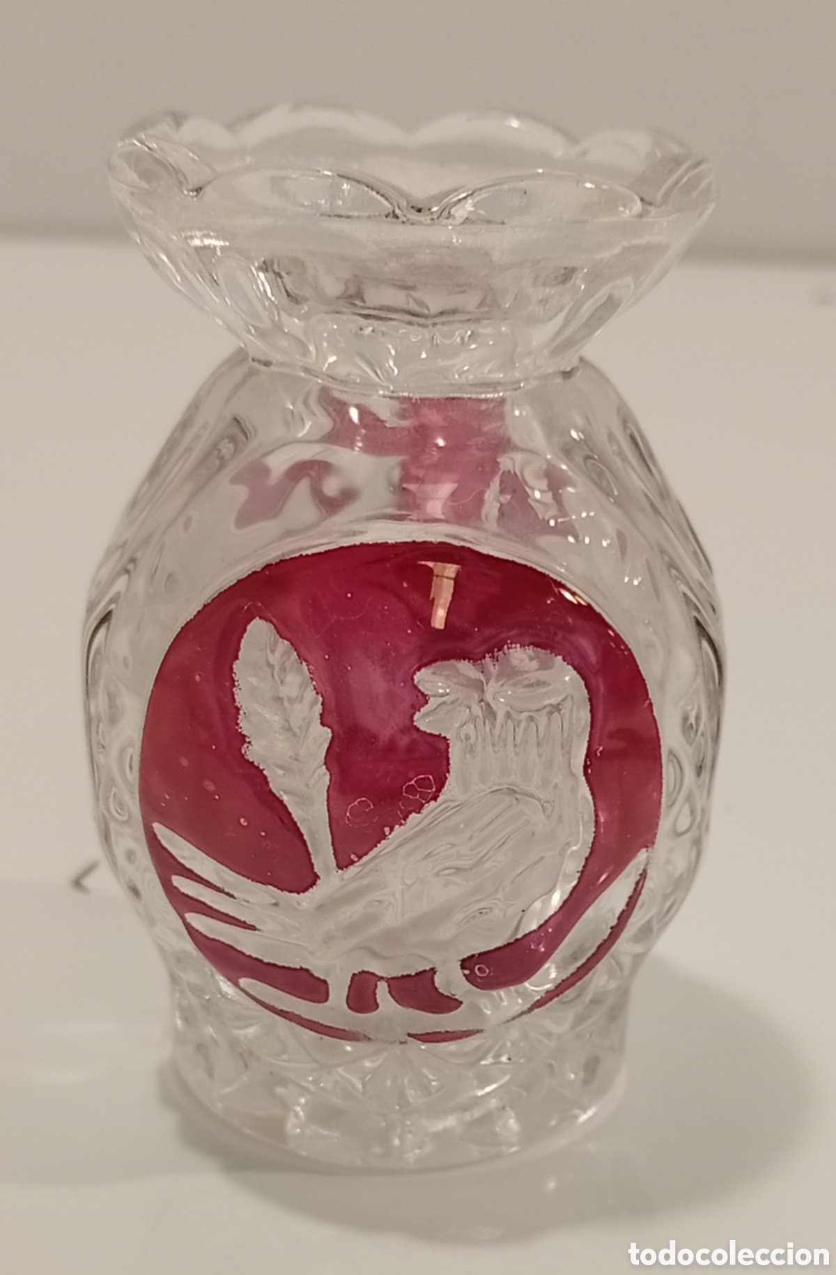 Antiquit&auml;ten: MINI JARR&Oacute;N FLORERO ALEMAN HOFBAVER CRYSTAL