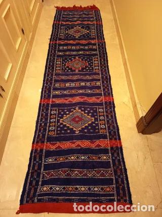 Antiques: Alfombra Kilim Pasillo 280x70cm Lana