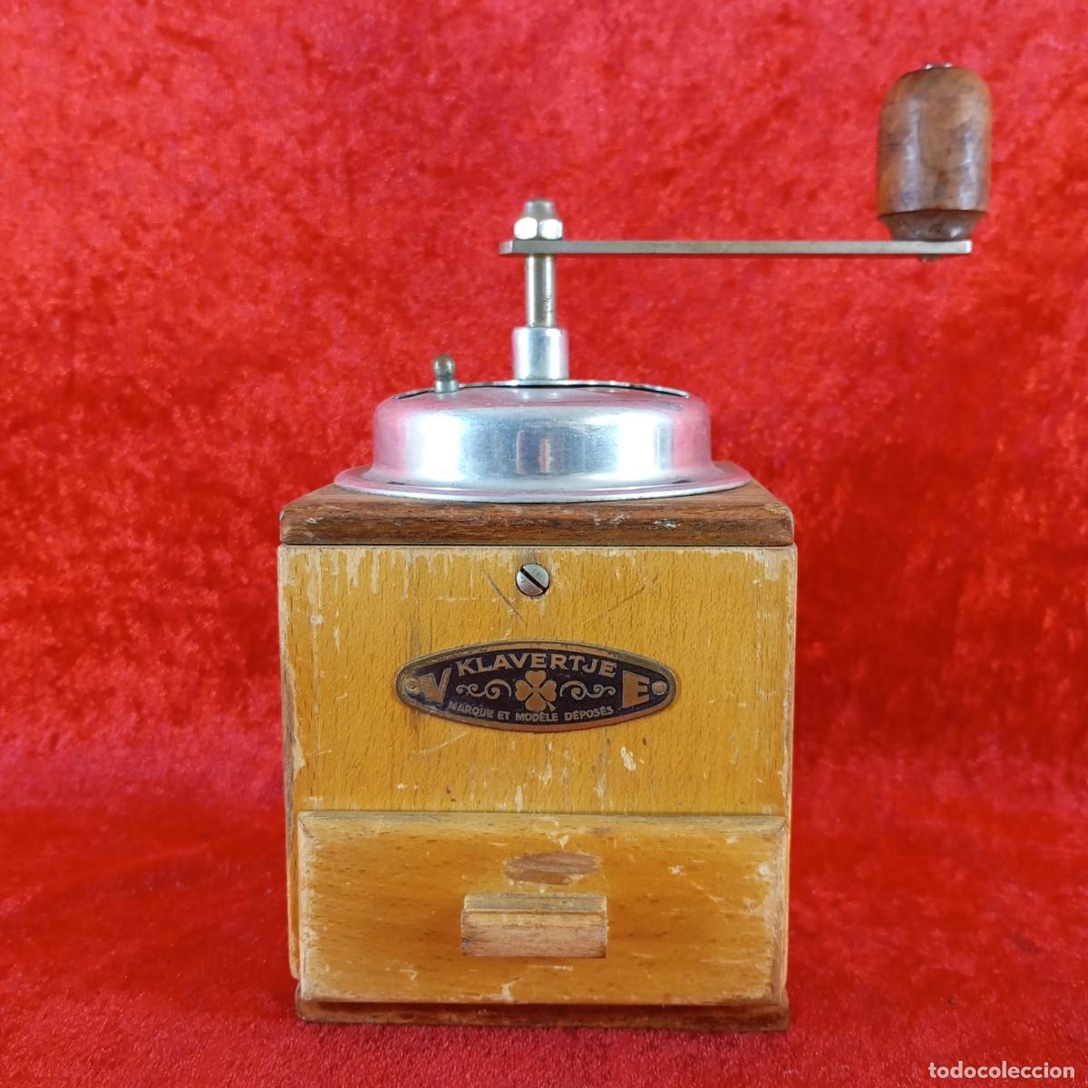 Antiques: PRECIOSO MOLINILLO DE CAF&Eacute; - KLAVERTJE - MARQUE ET MODELE DEPOSES