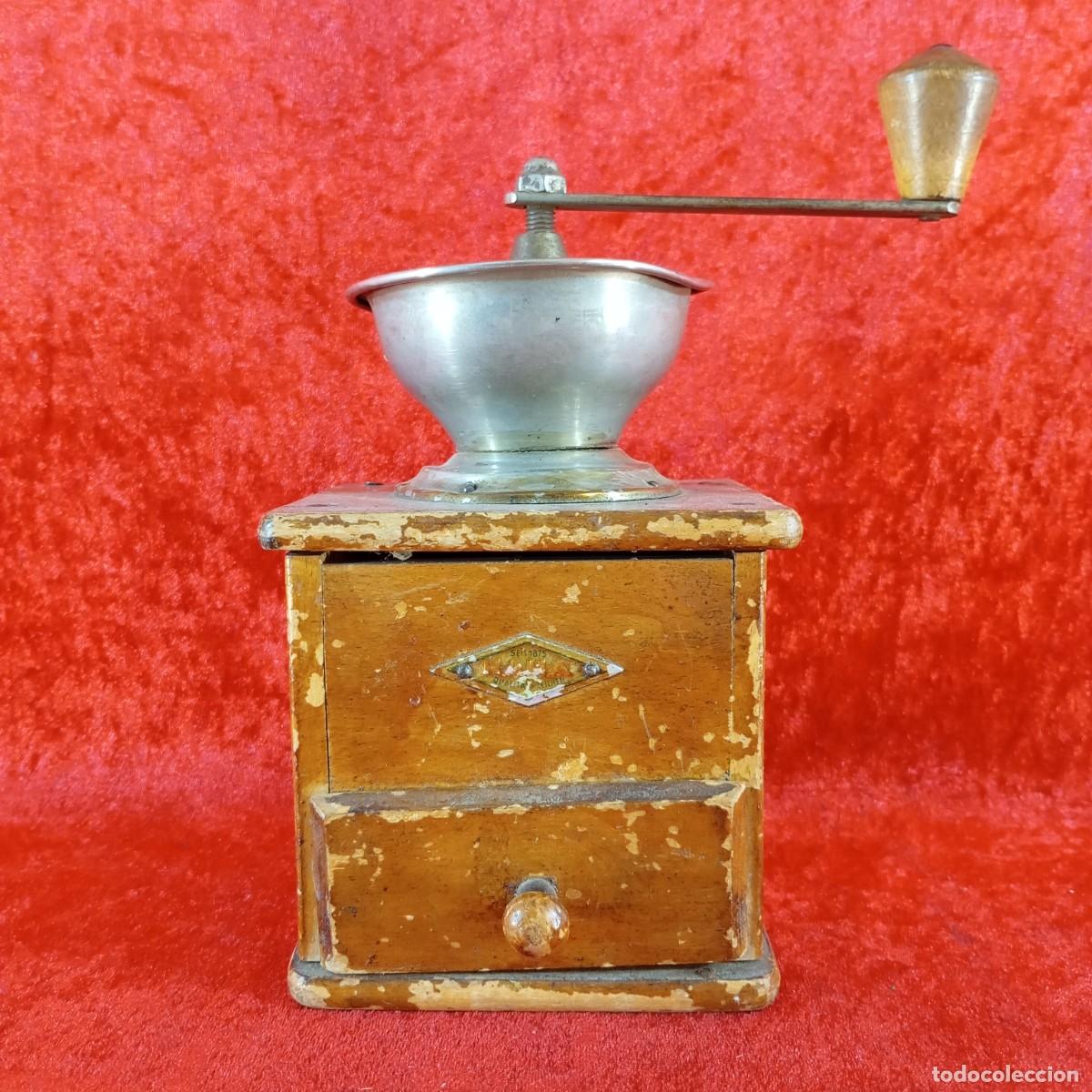 Antiques: PRECIOSO MOLINILLO DE CAF&Eacute; - HAHA - SEIT 1875 - QUALITA ZEICHEN