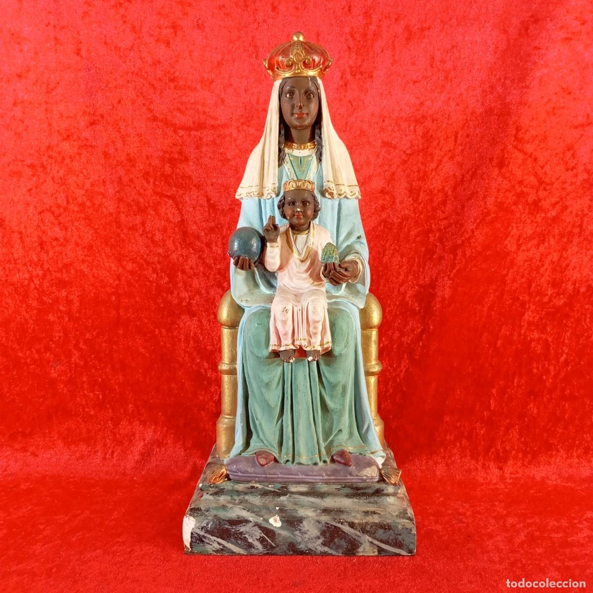 Oggetti Antichi: VIRGEN DE NUESTRA SE&Ntilde;ORA DE MONTSERRAT - VERGE MORENETA - LA TERESITA - VICH