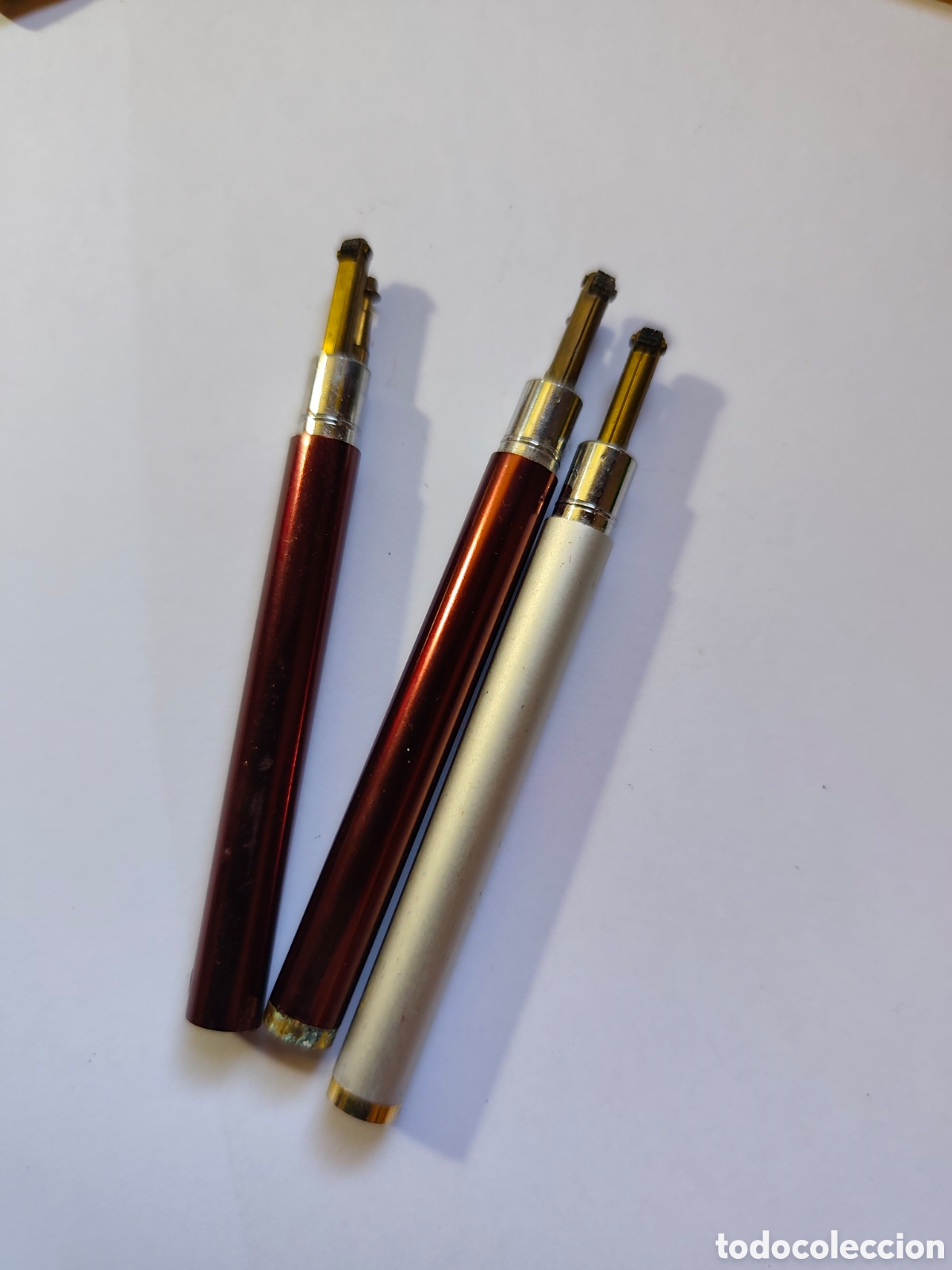 Oggetti Antichi: Lote 3 Mecheros Vintage L&agrave;piz Gas