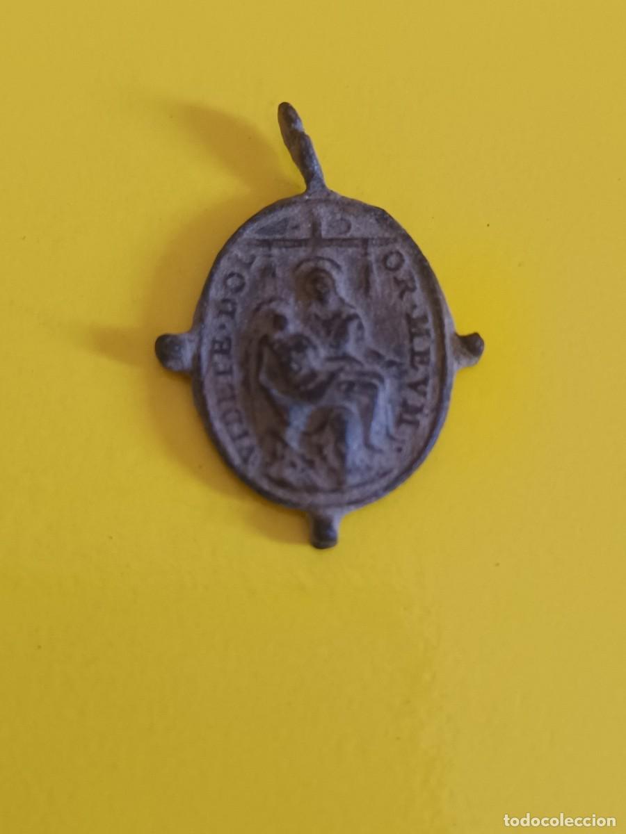 Oggetti Antichi: Antigua medalla religiosa s. XVI &oacute; XVII