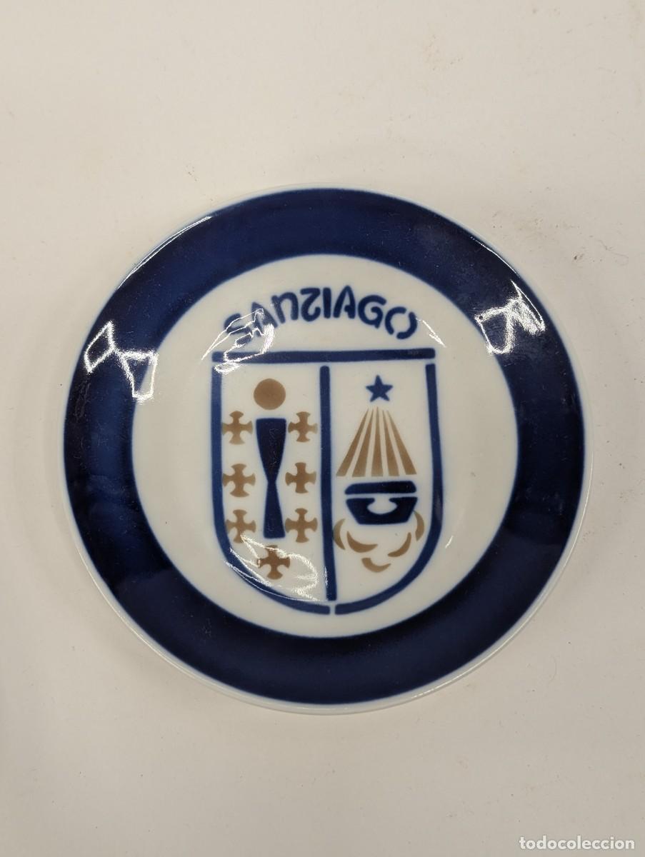 Oggetti Antichi: PLATO PEQUE&Ntilde;O SANTIAGO PORCELANA O CASTRO