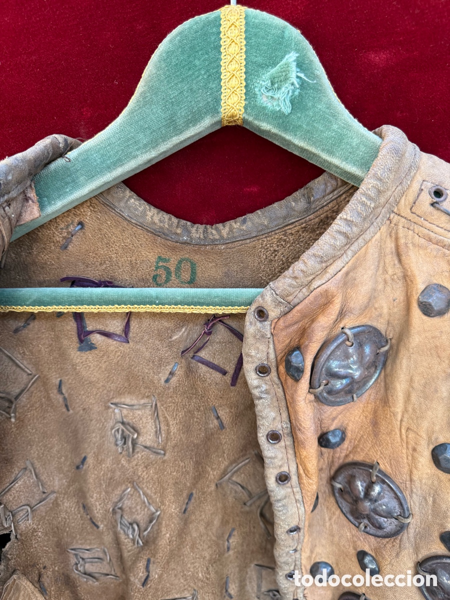 Antig&uuml;edades: Antiguo conjunto,vestimenta de guererro Romano! - Foto 11