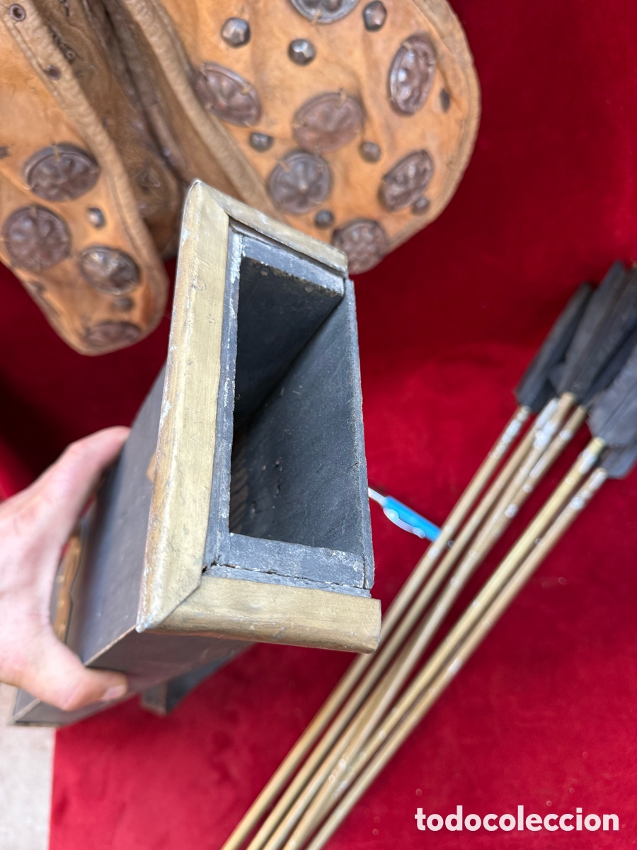 Antig&uuml;edades: Antiguo conjunto,vestimenta de guererro Romano! - Foto 18