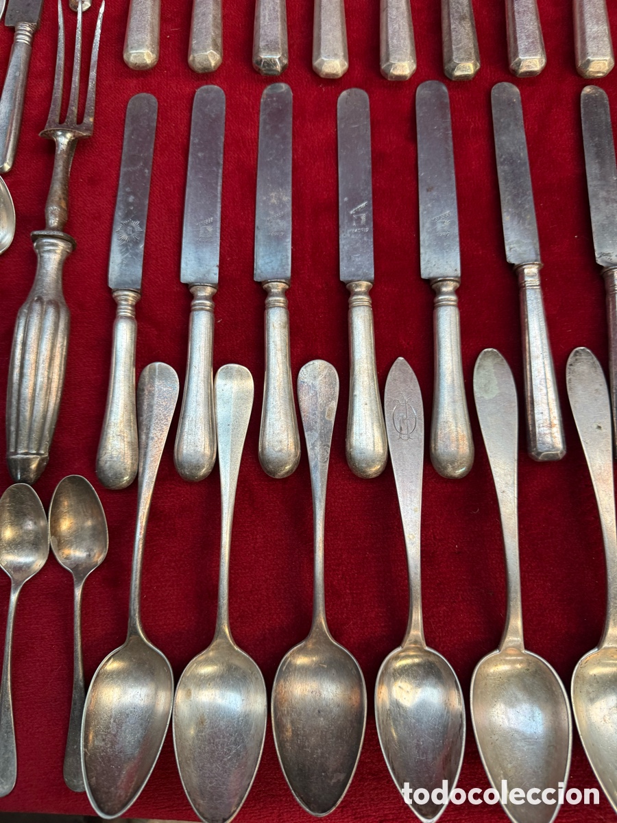 Antig&uuml;edades: Gran lote de cubiertos antiguos! - Foto 5