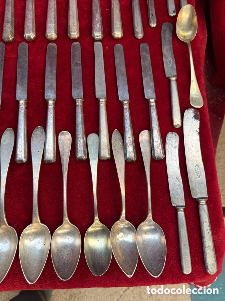 Antig&uuml;edades: Gran lote de cubiertos antiguos! - Foto 6
