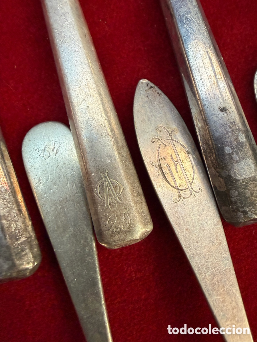 Antig&uuml;edades: Gran lote de cubiertos antiguos! - Foto 16