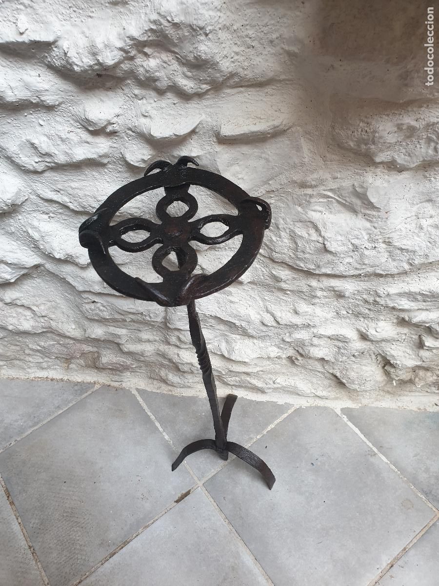 Antiques: ANTIGUO TENDERO MEDIEVAL FORJADO A MANO