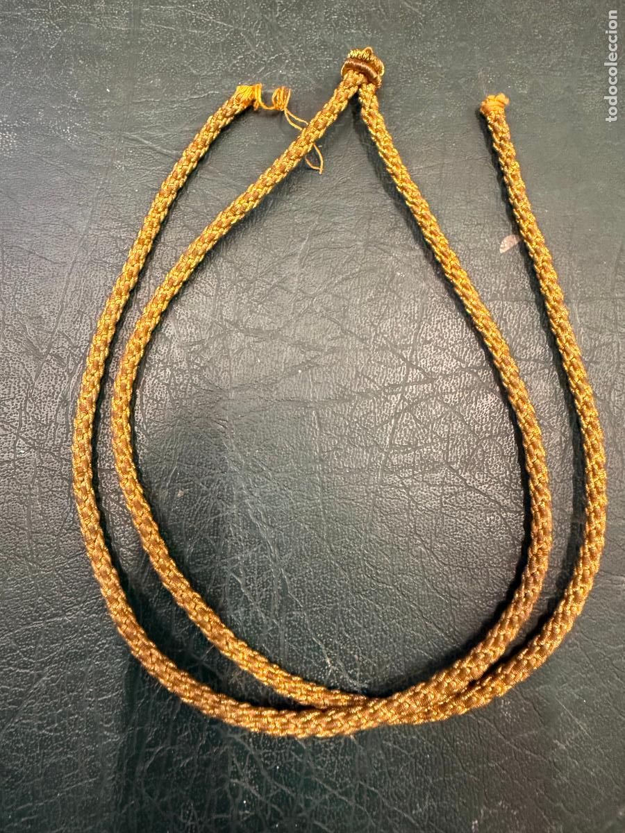 Antiques: ANTIGUO CORDON DORADO IDEAL PARA CIGULO DE IMAGEN RELIGIOSA - MEDIDA 68 CM