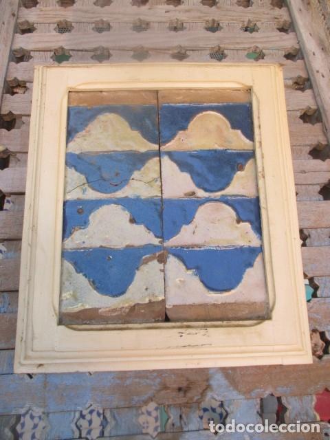 Antiques: Pareja de azulejos del S.XVI