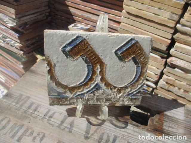 Antig&uuml;edades: Azulejo antiguo S.XVIII - Foto 1
