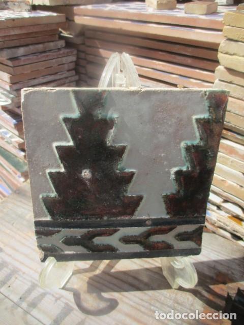 Antiques: Azulejo antiguo S.XVIII Reflejos