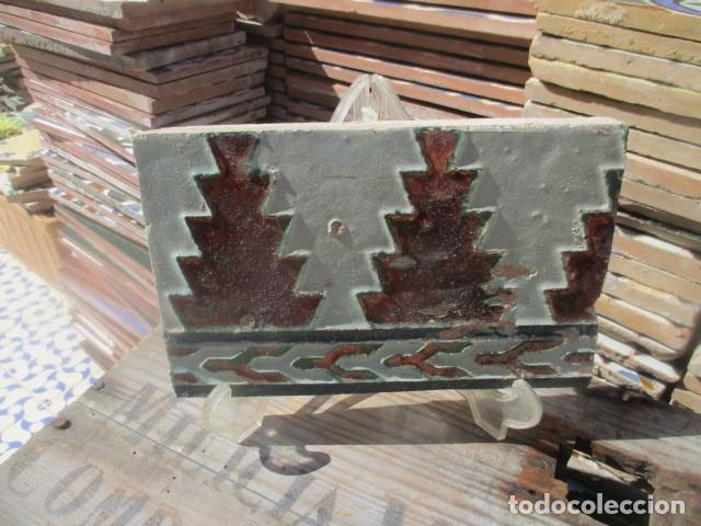 Antiques: Azulejo antiguo S.XVIII Reflejos