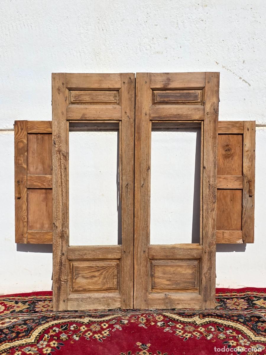 Antig&uuml;edades: Ventana antigua de madera - Foto 3