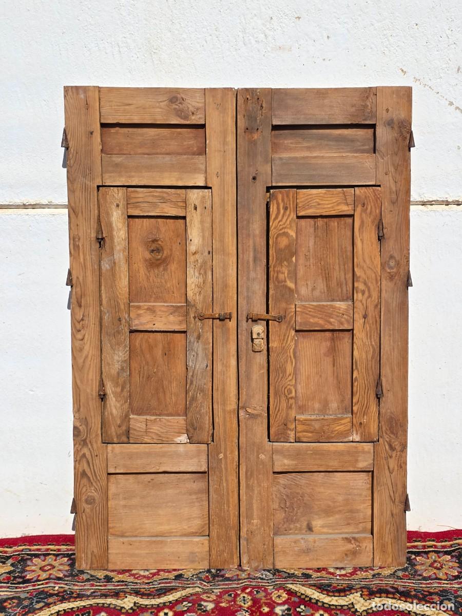 Antig&uuml;edades: Ventana antigua de madera - Foto 4
