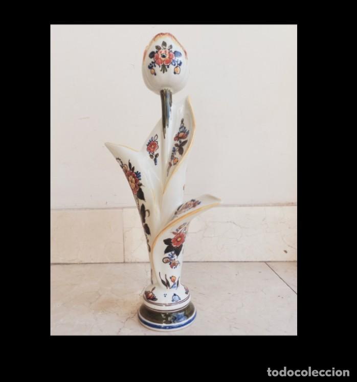 Oggetti Antichi: Figura Heinen Delft pintado a mano