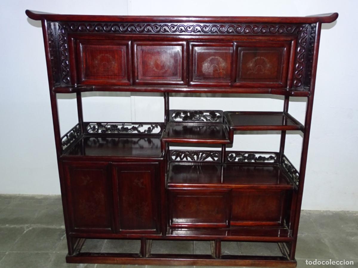 Antiquit&auml;ten: ANTIGUO MUEBLE APARADOR ORIENTAL CHINO PRINCIPIO SIGLO XX.